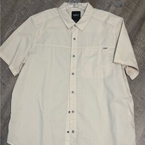 5.11 Tactical Men's Light Tan Casual Button Down Shirt